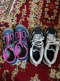 Sandały sportowe Decathlon 36 + buty sportowe Skechers 36 mało używane