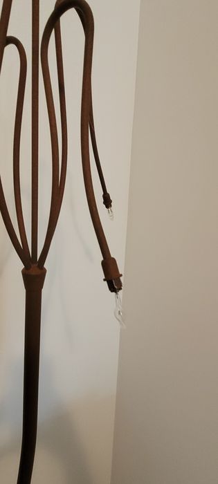 Lampa stojąca retro