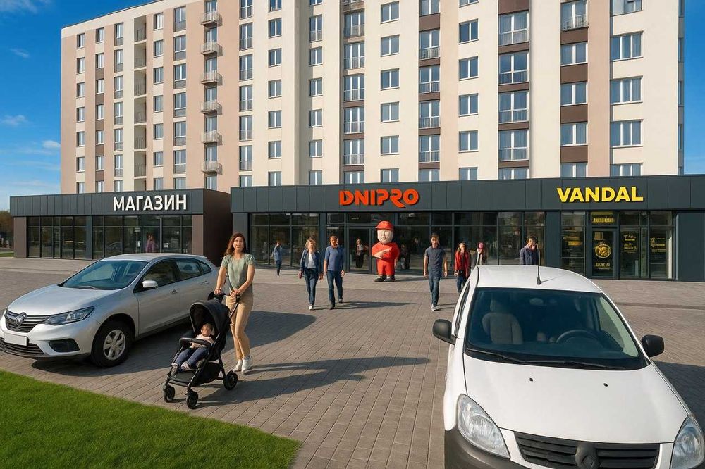 Оренда торгових приміщень на Луцькому кільці ЖК Синергія