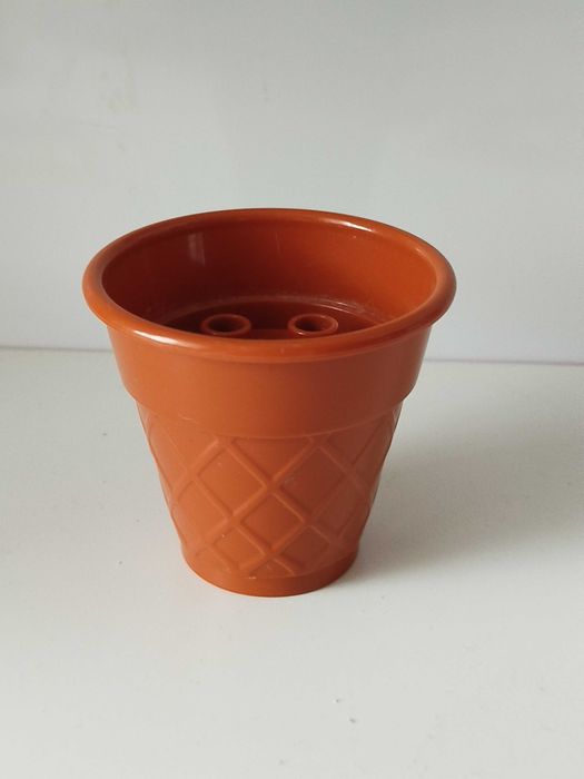 Klocki Lego Duplo - rożek na lody, brązowy