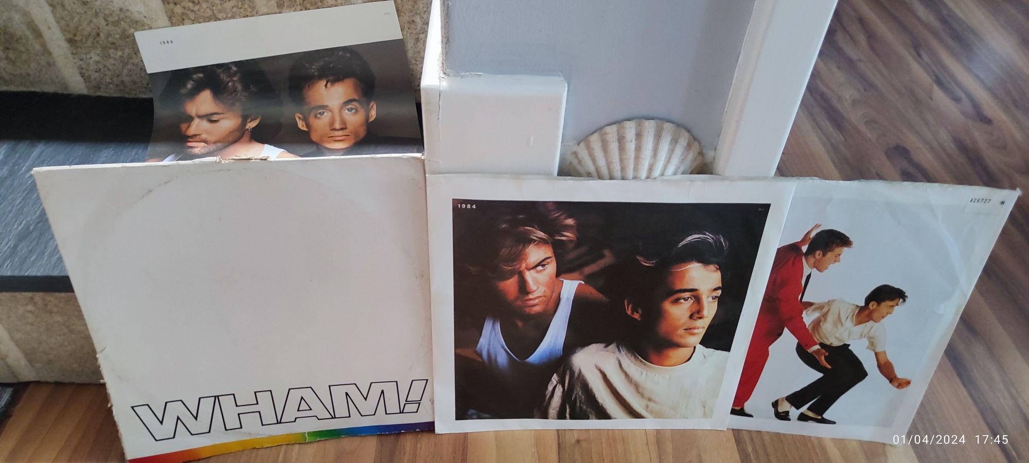 Wham The final album 2 vinis/+ George Michael 45 rotações2vinis