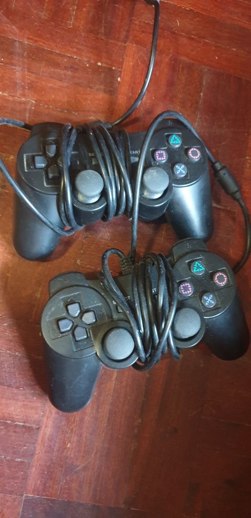 Comandos genéricos com fios para PlayStation 3
