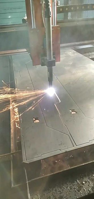 Cięcie blach, wycinanie cnc, cięcie plazmowe, 16mm