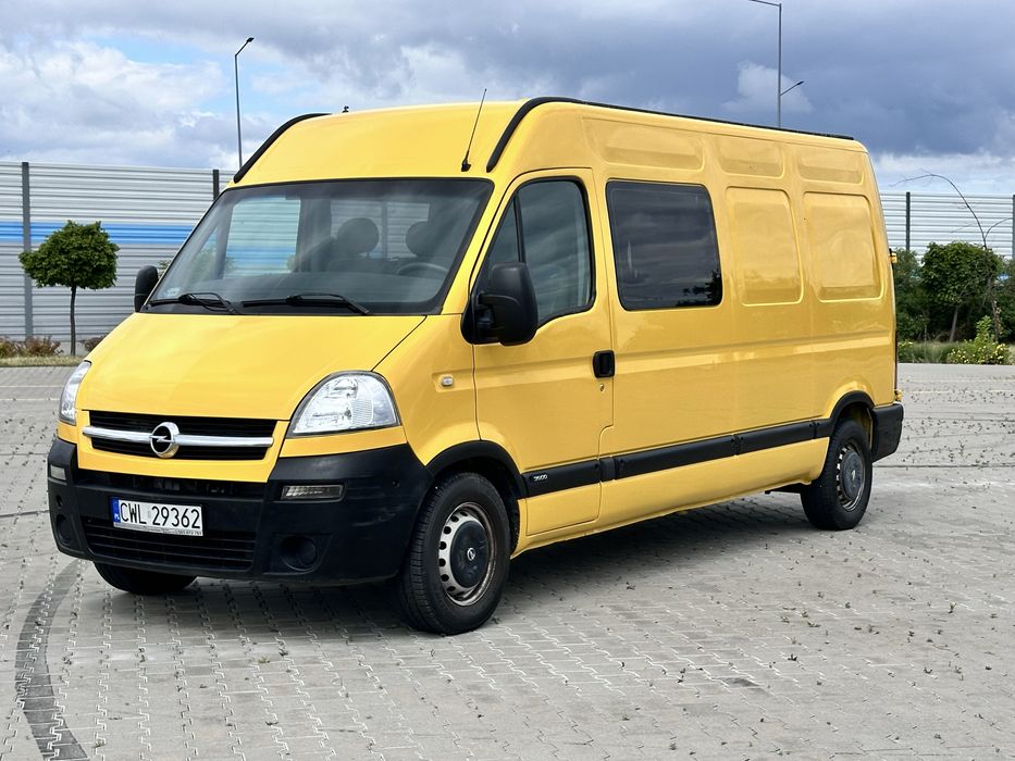 Opel Movano Master 3.0 dci brygadówka hak