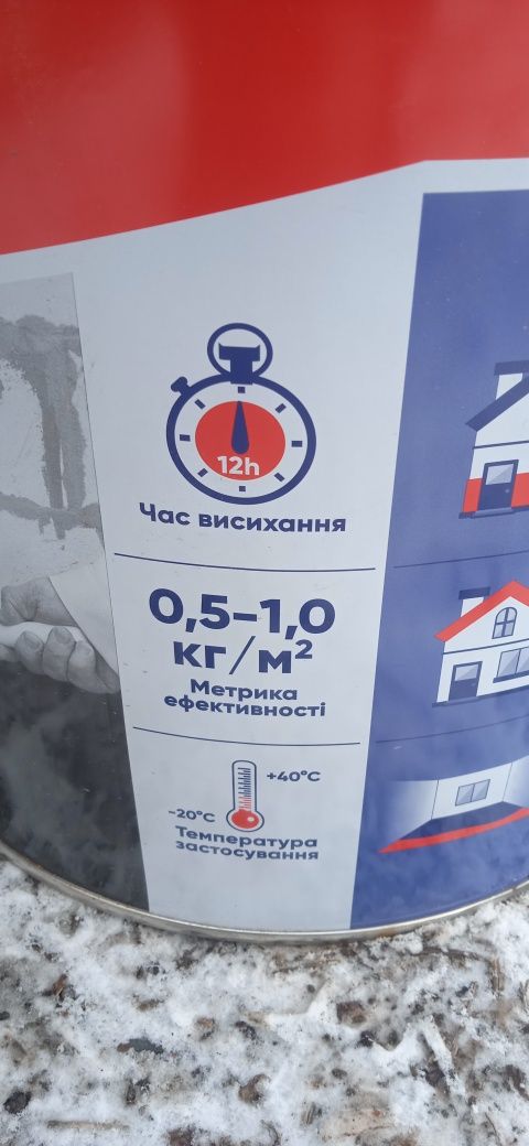 Мастика бітумна, гідроізоляції