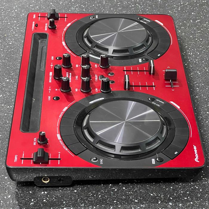 Zestaw DDJ-WeGo3 +torba + OTG + kable Kontroler Pioneer WeGO3 czerwony