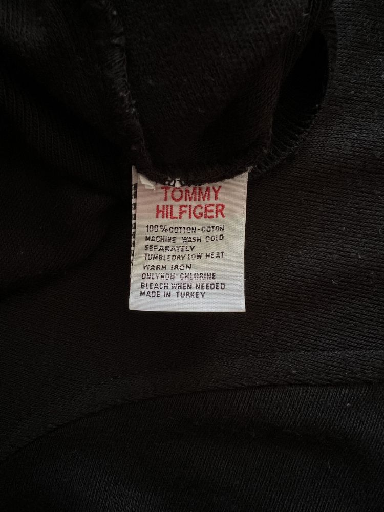 Czarny sweter męski XL Tommy Hilfiger