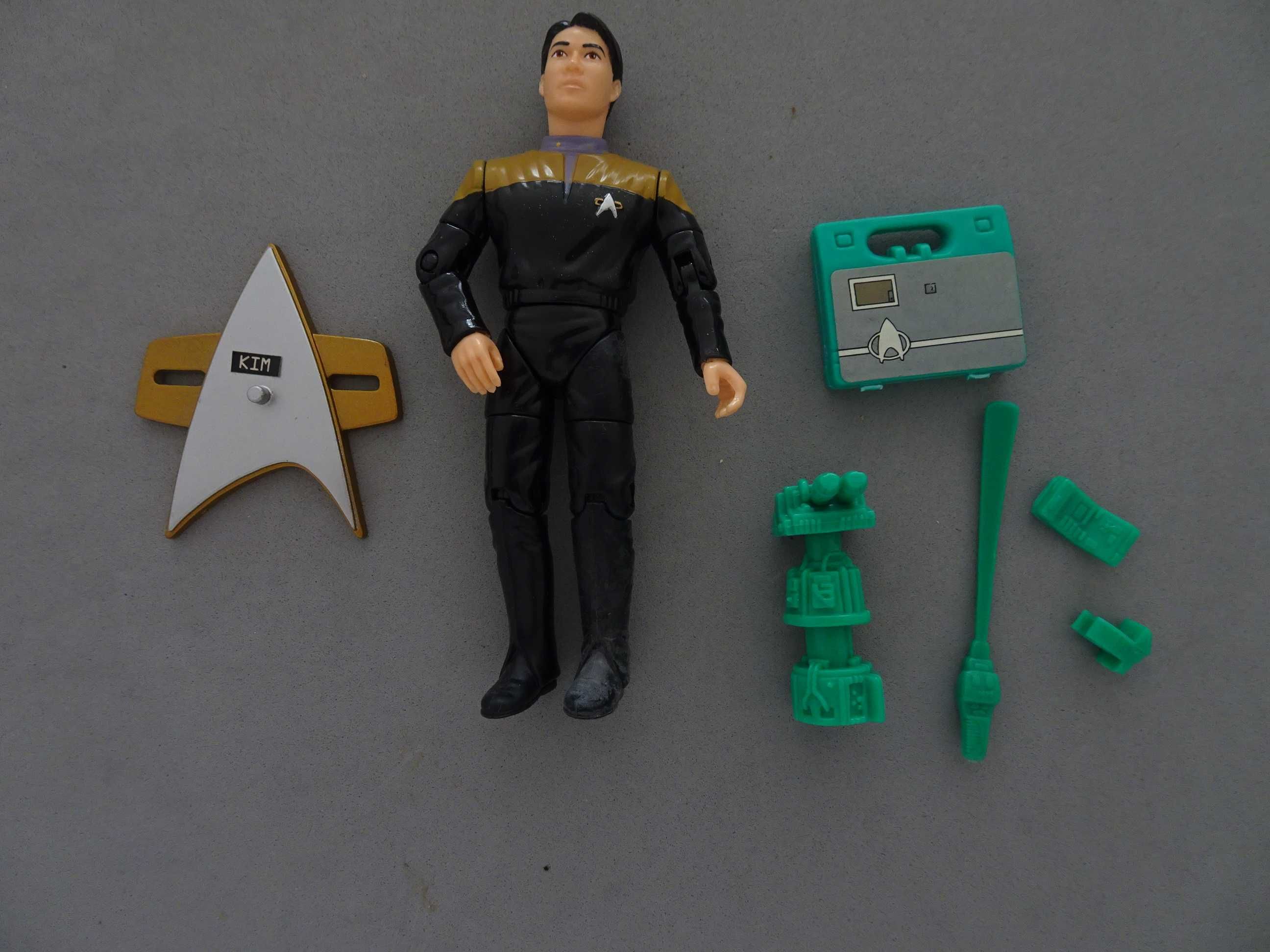 Antiga figura Voyager Ensign Harry Kim da série Star Trek