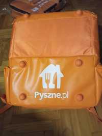 Plecak termiczny Pyszne.pl, nowy