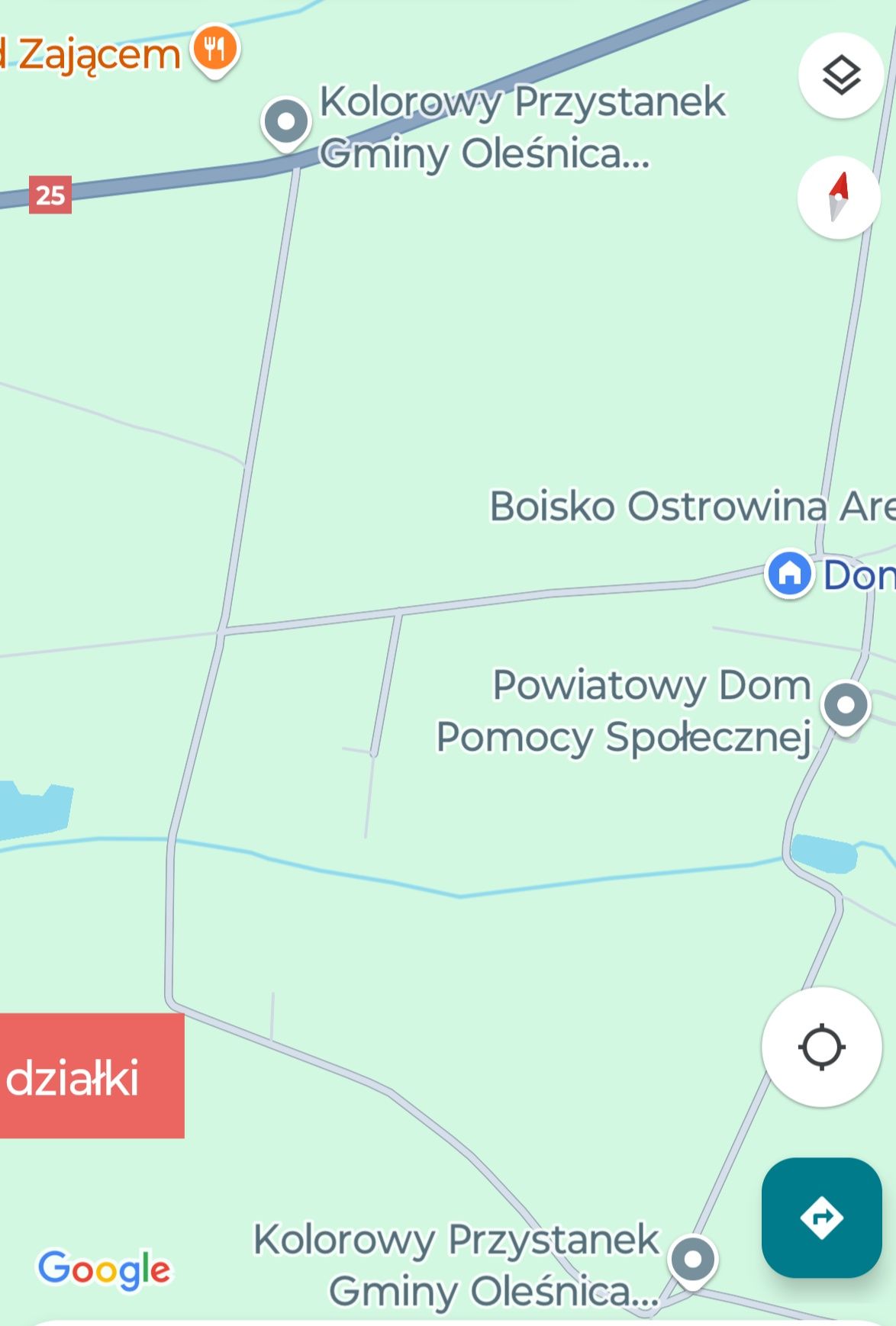 Działka budowlana w Ostrowinie