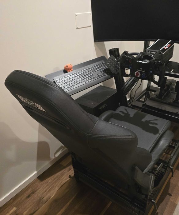 Baquet Simracing Next Level Racing ERS3 + HF8 Haptic c/ Garantia