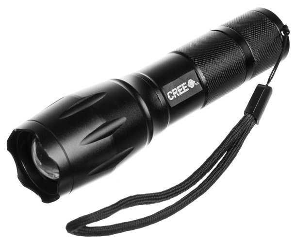 Latarka Taktyczna Wojskowa LED Cree XML-T6 ZOOM