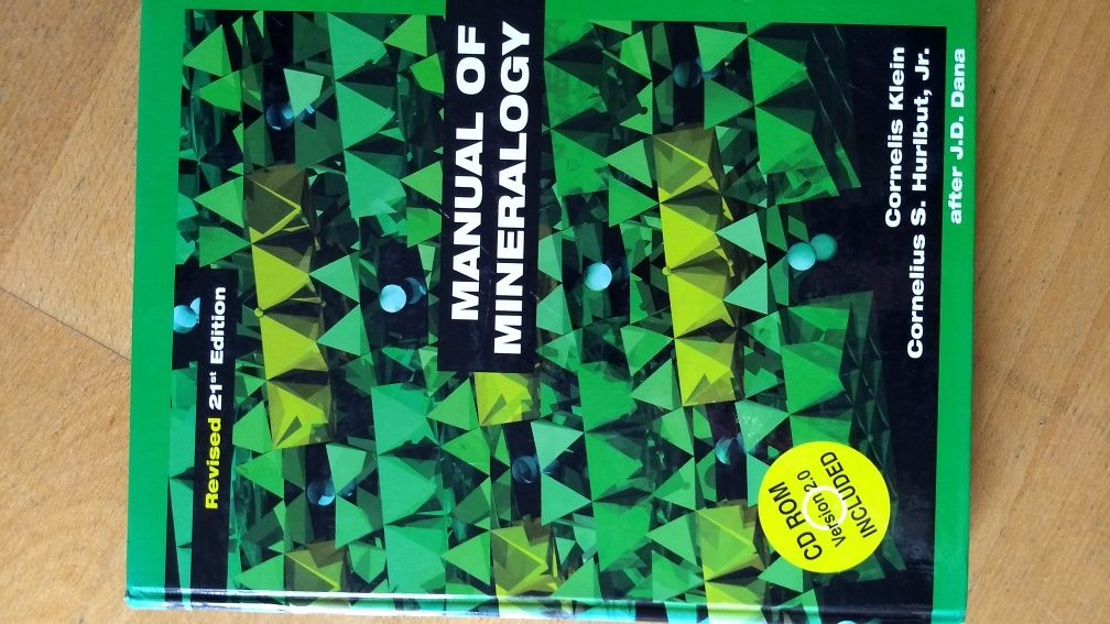 Manual of minerology