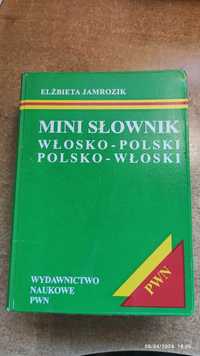 Mini Słownik Włosko-Polski, Polsko-Włoski. Okazja !