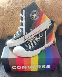 Converse Rainbow - Tęczowe trampki - Limitowana edycja 38 - 24,5 cm