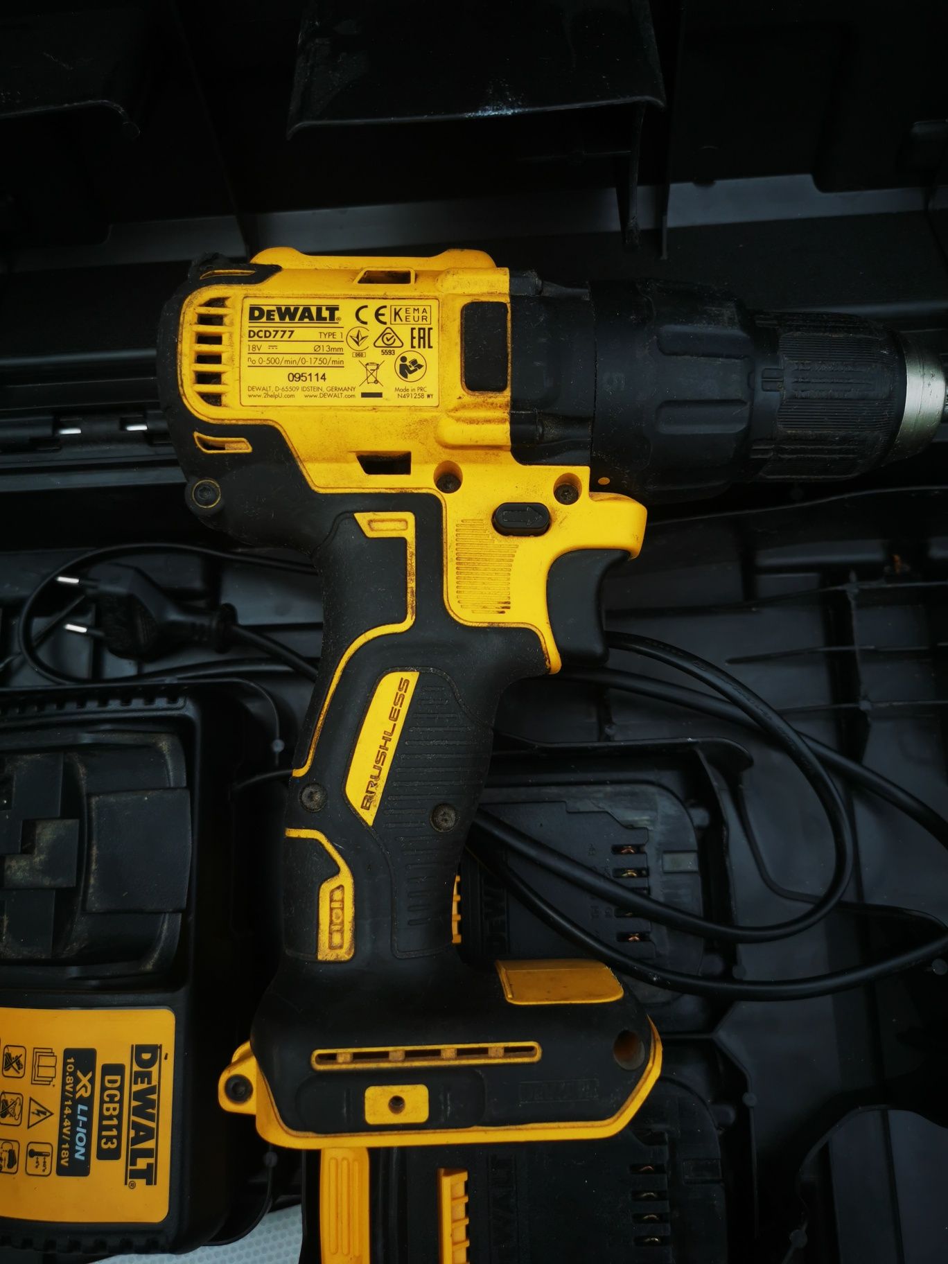 Wkrętarka dewalt 18v