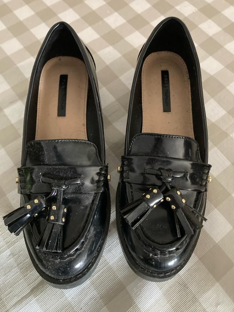 Sapatos pretos Zara 36