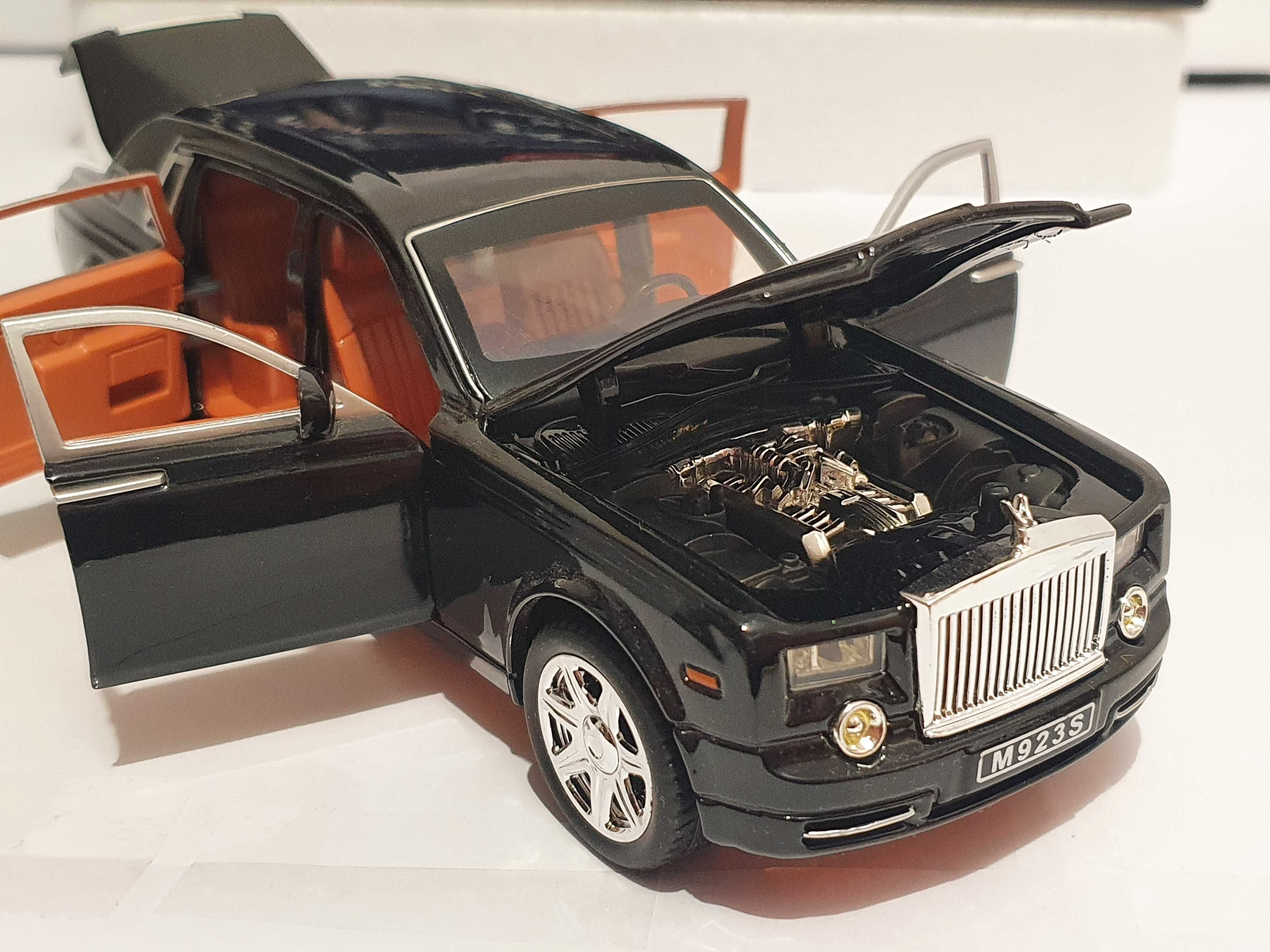 ROLLS ROYCE auto model Die Cast metalowy 1/24 samochod swiatlo dzwiek