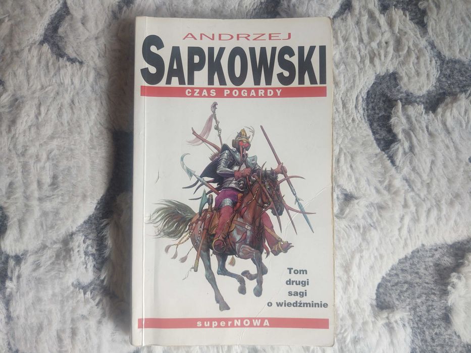 Zestaw 5 książek Sapkowski Saga o wiedźminie