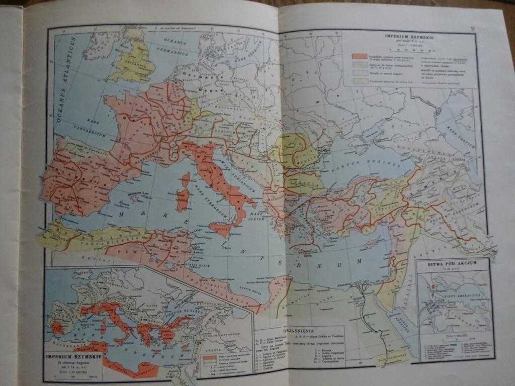 Atlas Do Historii Starożytnej Z 1971 Roku