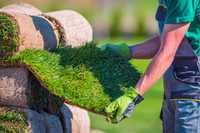 Profesjonalne i kompl. zakładanie trawników z rolki i siewu Gwarancja