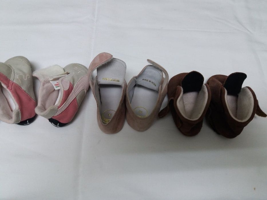 calçados novos de bébé nºs 16 e 17 - vários preços
