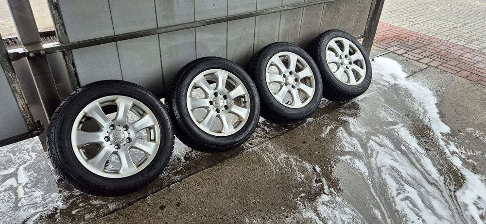 Komplet alufelg 5x112 r16 zimowe AUDI VW