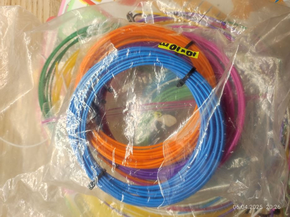 Набір пластику для 3Д ручки.Різні види+9 трафаретів