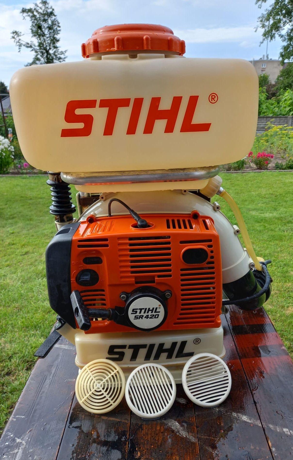 Opryskiwacz spalinowy sthil sr420
