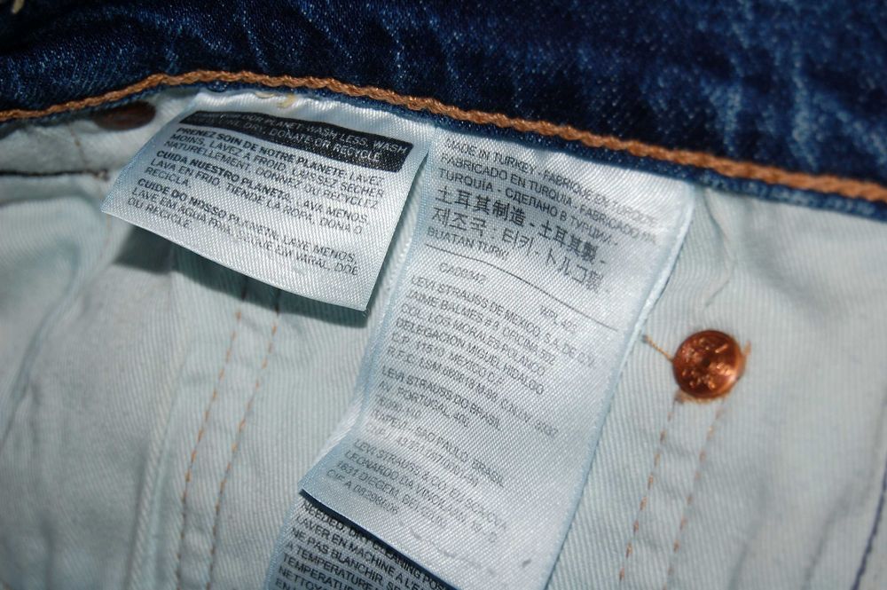 Джинси levi’s 512 slim taper розмір w31l32 оригінал