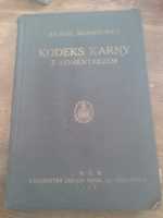 Lwów 1932 Kodeks Karny z komentarzem J Makarewicz