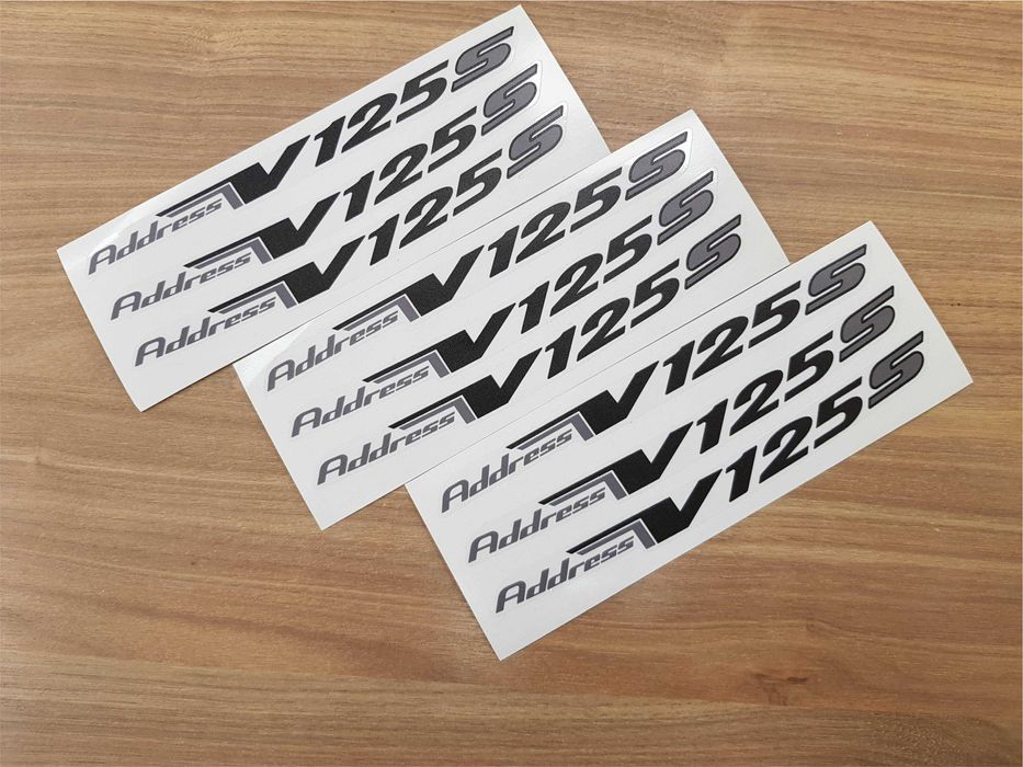 Наклейка(прозчная) на мопед Suzuki Address V125S