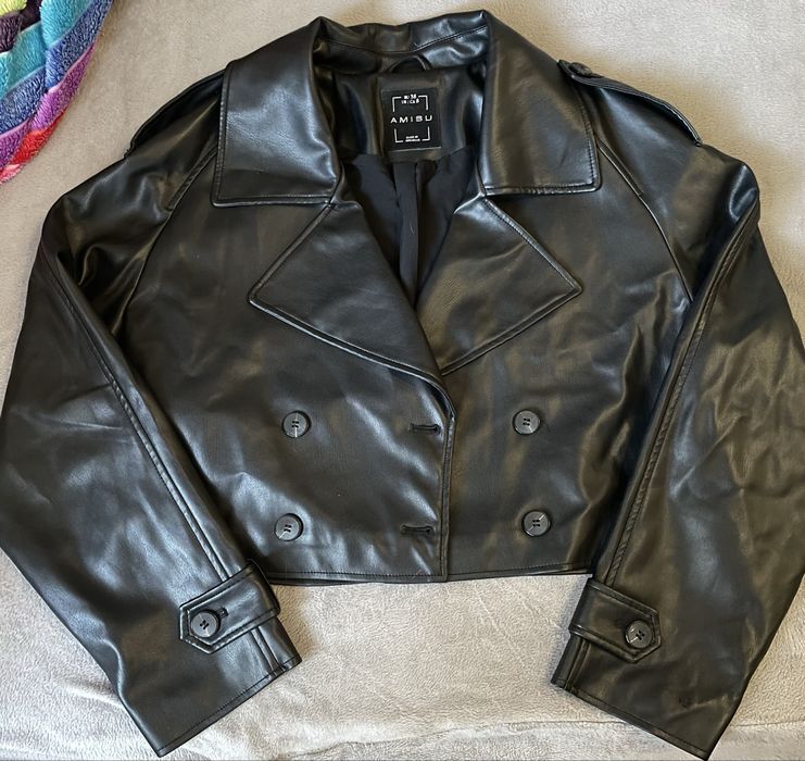 Курта косуха укорочений тренч