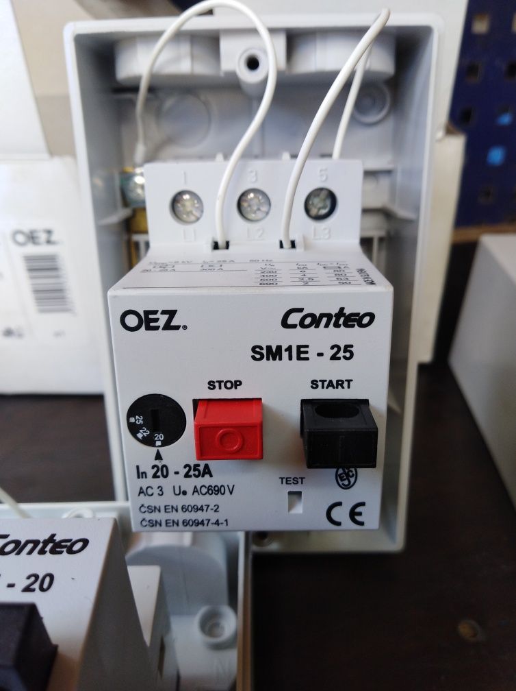 Автомат защиты двигателя/захисту двигуна 20-25А Conteo OEZ SM1E-25
