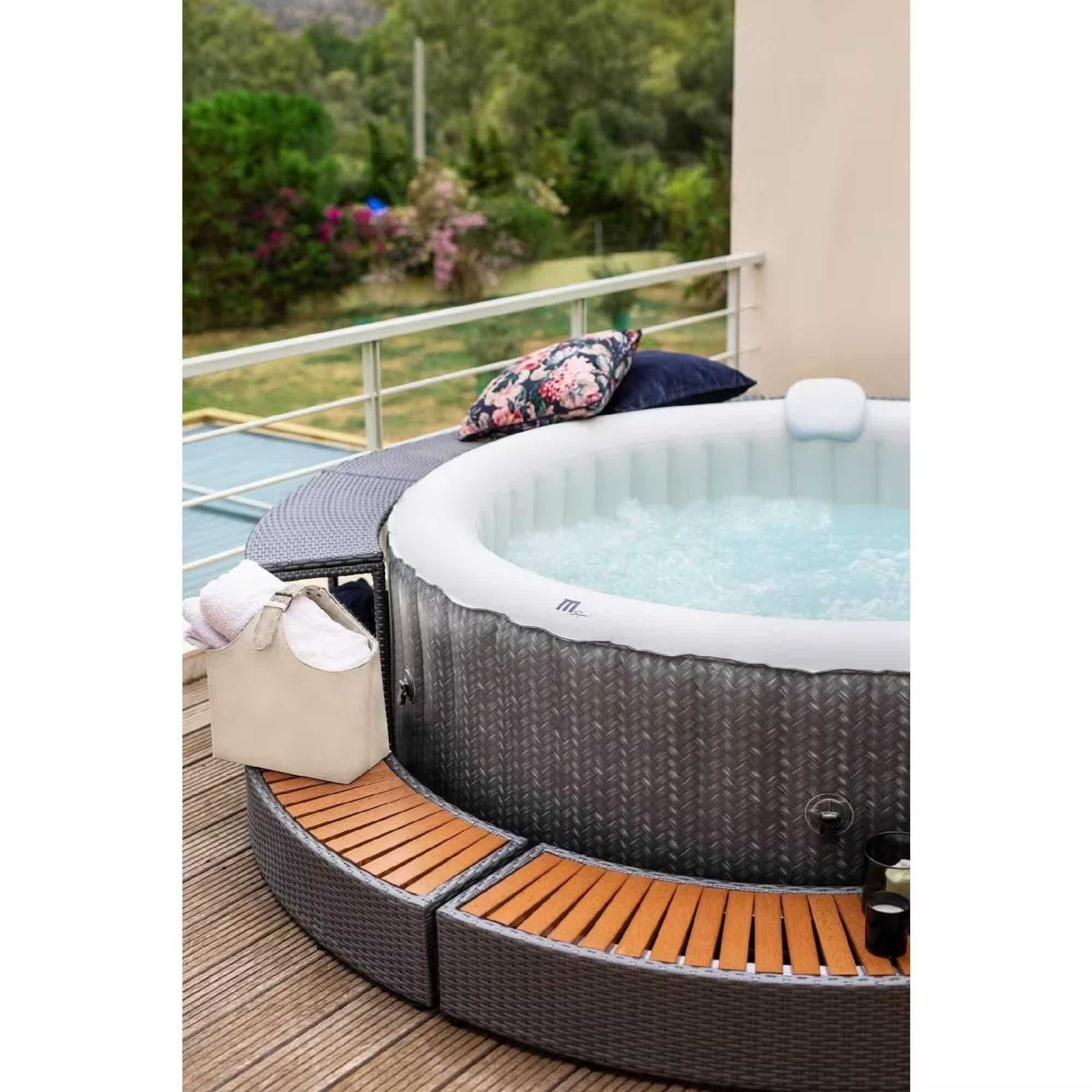 Basen / Jacuzzi MSpa OTTOMAN dla 6 osób. Super pomysł na letni relax!