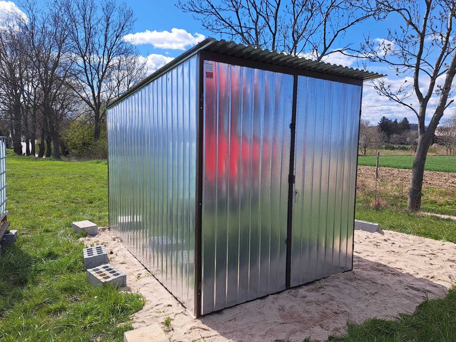 Garaż blaszany Blaszak 2x3 3x4 3x5 3x6 Schowek na budowę Garaże Budowa