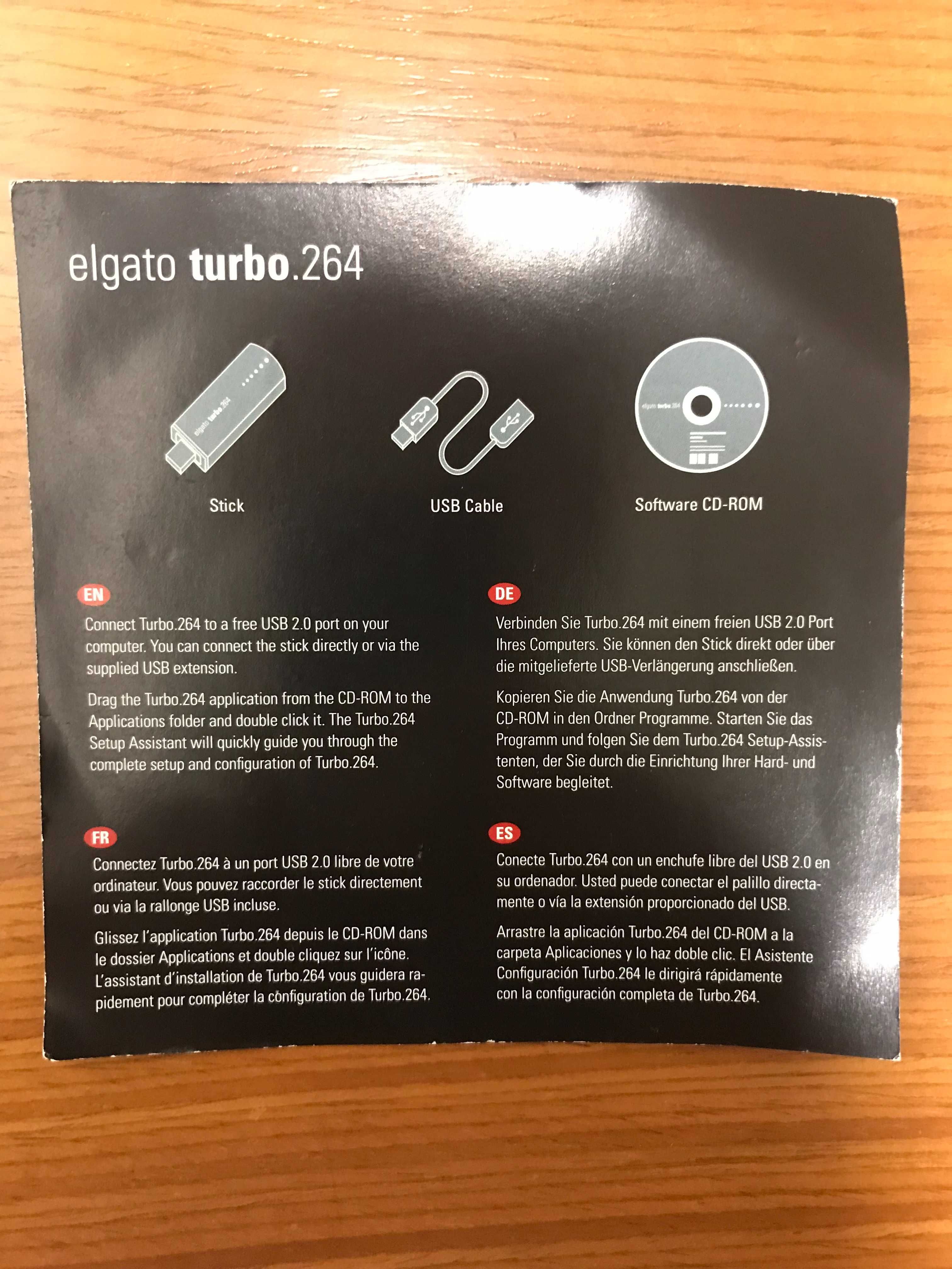 Encoder de video elgato turbo.264