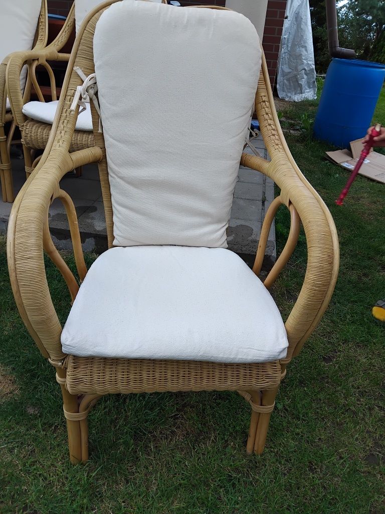 Meble naturalny rattan