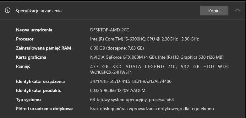 Sprzedam Laptop Lenovo