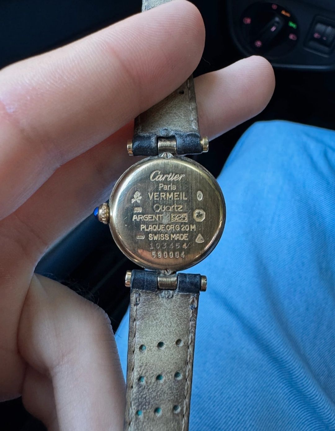 Relogio must cartier vendome