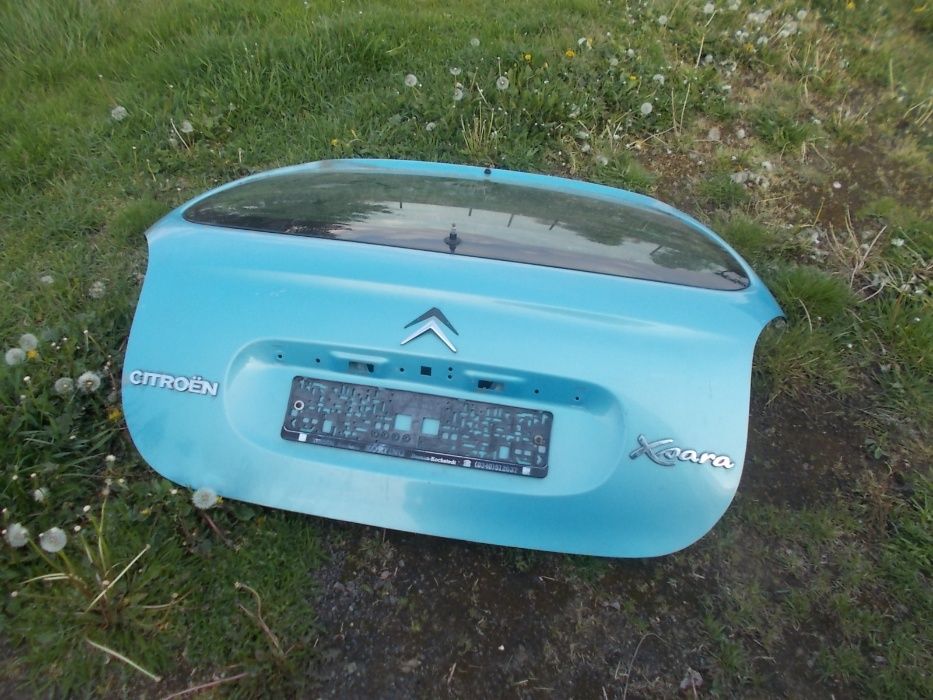 Citroen Xsara Picasso drzwi kolor niebieski metalik