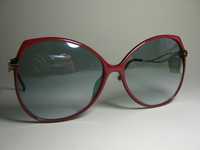 Okulary przeciwsłoneczne Viennaline 1359 retro vintage pozłacane