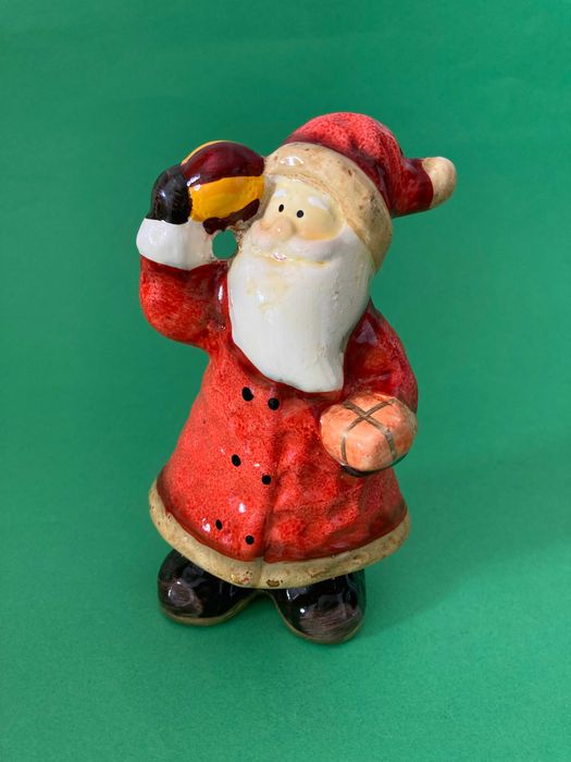 Pai Natal em cerâmica Antiga Loja Casa