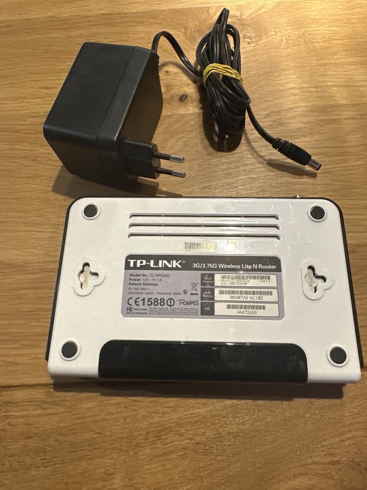 Na sprzedaż sprawny TP-Link TL-MR3220 v1 z OpenWrt używany