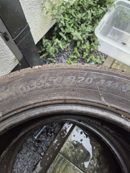 Opony R20 20 cali Kumho suv zimowe