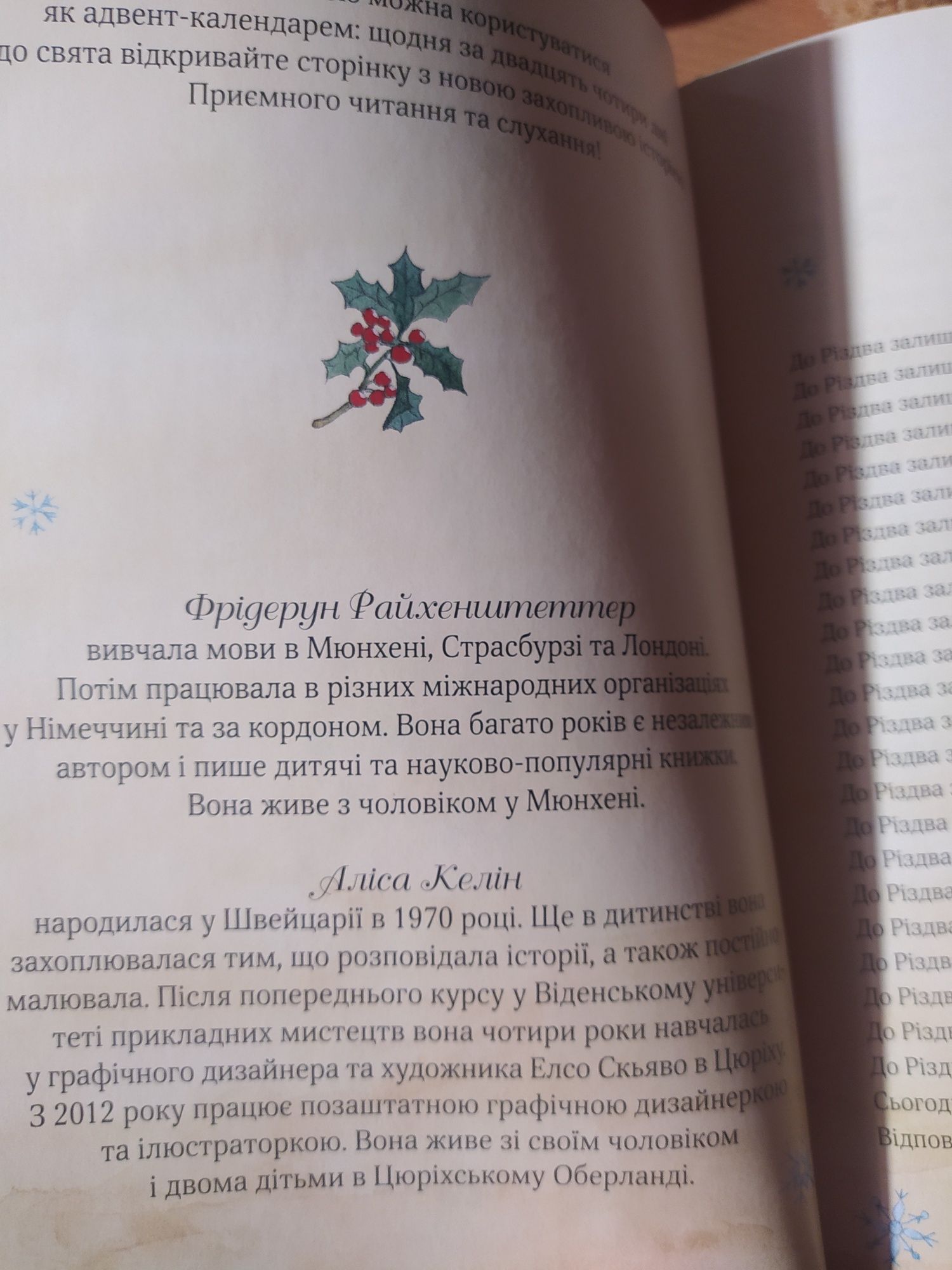 Дитяча книга адвент календар Різдвяна мишка в зимовій країні чудес