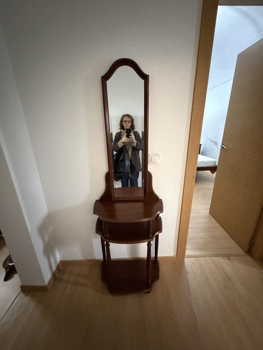 Movel de entrada com espelho