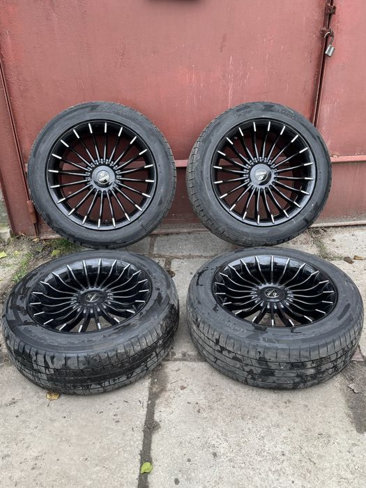 Комплект коліс в стилі Alpina r19 різноширокі. Стояли на Х5е53