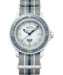 Часы Blancpain × Swatch Bioceramic Scuba Fifty  'Antarctic Ocean