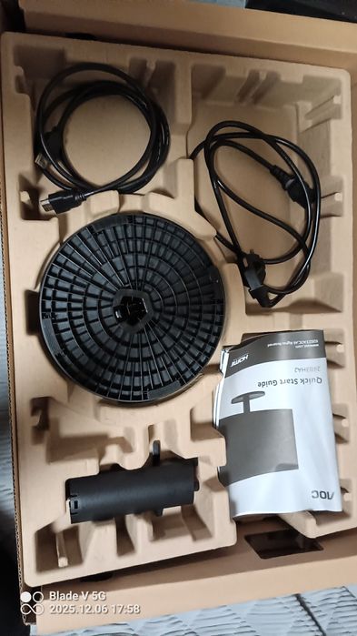 Monitor AOC 23,8 cala 100Hz